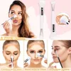 Makeup Brushes Brush For Skin Types Soft Synthetic Fiber U-shaped Dual-end Nose Precision Contouring Defining