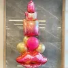 Decoration 8pcs Giant Lipstick Foil Balloons Red Lips Balls Wedding Makeup Theme Girls Party Valentine's Day Spa Birthday Bridal Decor