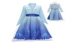 2020 Mädchen Schneekönigin 2 II Schneekönigin Prinzessin Kleid Mantel Baby Schneeflocke Kostüm Party Cosplay Kostüme Mantel MF 0041813910