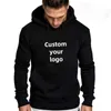 Männer und Frauen DIY Gedruckt Mit Kapuze Sweatshirt Lose Pullover Frühling Herbst Winter Cott Passen Sie Ihr Logo Hoodie S-4XL d09f #