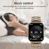 Zegarki Lige Temperatura ciała inteligentny zegarek Mężczyźni Sports Fitness Tracker Bluetooth Call Men Women Waterproof Smartwatch dla Xiaomi Huawei
