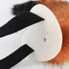 2pieces Wolf Tail Ears pannband Set Halloween Christmas Fancyparty Costumes Toy Gifts for Woman Men Cosplay 240312