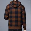 Men's Sweaters Men Hooded Cardigan Knit Sweater Winter Fleece Thickened Warm Zipper Loose Plus Wool Jacket Coat Fashion Casual Clothing