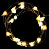 Party Decoration 1pc Holiday String Light Christmas Lovely Food Yellow