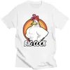 Big Cock Summer Style Comic Feio Camisetas T Engraçado Presente de Natal Camisetas Mens Manga Curta Camisetas 80115 65bO #