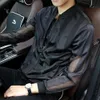 Protezione solare Cappotto traspirante trasparente leggero leggero traspirante uomo giacca estiva giacca estiva colletto alla coreana 662I #
