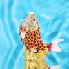 Barattoli Fengshui Pesce Gingillo Scatola Animale Ricordo Figurina Regalo di Natale Home Office Ornamento Desktop Decor da collezione