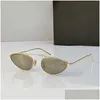 Sunglasses Designer Womens Fashionable Tiny Frog Mirror Luxury Beach Party Metal Mti Colored Decorative Sl538 Drop Delivery Fashion Ac Otwzi