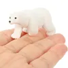 Tuindecoratie 6 stuks Mooie Witte Beer Versiering Decor Miniatuur Polar Micro Landschap