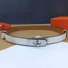 Ceinture de créateur de luxe pour femmes, bande élastique réglable, boucle en or et argent, largeur décontractée 2.0cm, cadeau de mode très sympa