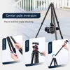 Ulanzi Ombra Seyahat Tripod Alüminyum Alaşım Metal Açık Akıllı Telefon DSLR Kamera Tripod Monopod W ARCA İsviçre Plaka Kafası 240322