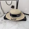 24SS Herrkvinnor Canvas Wide Brim Hatts Bucket Hats Designers Caps Hattar Kvinnor Monterade Cap Fashion Fedora Letter Stripe Men Casquette Beanie Bonnet