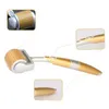 192 Złoty wałek mikro igła masażer płynna wybielająca skóra pielęgnacja skóry Heauty Exfoliation Tool 240312