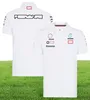 Neue Polo -Shirts 1 Renn -T -Shirts Team Lapel Short Sleeved Car Fans übergroß