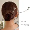 Hårklämmor Barrettes Elegant Vintage Metal Tip Stick Kinesisk charm Magnolia Flower Chopsticks Tillbehör för kvinnor Huvudbonad Drop Del Otdc9