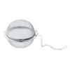 Infusor de travamento de aço inoxidável, esfera de pote de especiarias, bola de chá, filtro de malha, infusores, ferramenta de infusor fy3573 1102 s s