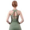 Tank Yoga Women's Naked Beauty Back Sleeveless Fiess Clothes Training Sweating Running Sports Top