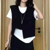 Womens Vesten Irregar Mode Casual Pak Vest Veelzijdig 2024 Zomer Vrouwen Chaleco Vaquero Mujer Drop Levering Kleding Kleding Outerwe Ot2Gb