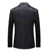 autumn Mens Blazer Jacket Busin High-Quality Jacquard Profial Single-Piece Suit Jacket Slim Casual Wedding Suits for Men m6A1#