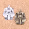 20 pz Argento Antico Bronzo Placcato re egiziano tut tutankhamon Charms Ciondolo Collana FAI DA TE Braccialetto Braccialetto Risultati 36 28mm216C