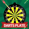 Darts Indoor or Outdoor Game 24.5cm Magnetic Dartboard Sets Safety Dart Board with 2pcs Darts Family Game Sport Toys for Kids Adults 24327