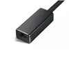 موصلات كبل الشبكة Micro USB2.0 إلى RJ45 Ethernet محول 10/100MBPS بطاقة FIRE TV Home Mini/Chromecast Tra Drop