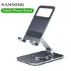 Supporti Supporto per tablet ruotabile a 360° Supporti pieghevoli regolabili in alluminio per iPad iPhone Samsung Xiaomi Lenovo Staffa per tablet telefono