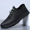 Sapatos casuais s homens sapato de couro ao ar livre confortável de alta qualidade moda macio clássico antiderrapante apartamentos conforto tendência mocassins