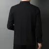 2020 Men Korean Style LG Sleeve Shirt Pure 100% Cott Dr Shirts With Pockets Men Streetwear Z04p#