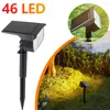 Solar Pathway Lights 46 LED Outdoor Garden Lamp Waterproof Landscape Walkway Driveway Lawn Decor