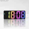 Desk Table Clocks Fonts Clock Alarm Electronic Digital Control Bedside Led Settings Voice Large Character Table Color24327