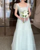 Xijun Fairy Tulle A-Line Wedding Dresses Puff Short Sleeves Prom Dresses Floor Length Bridal Party Dresses For Korean Women240327