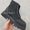High Quality Designer Lace-up Men Women Boot Half Classic Style Shoes Winter Fall Snow Nylon Canvas Ankle Martin Boots Fashion Luxury