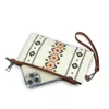 DHL100 st Coin Purses Canvas Geometry Printing Phone Proteable Long Wallet Mix Color