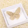 Designer Charm ring with butterfly shape and nature shell beads have stamp box wedding jewelry PS3306B