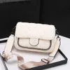 Crossbody Bag Designer Classic Brand Caviar Small Fragrant Wind Bag New Trendy and Versatile Fashion One Shoulder Diamond Grid Chain Square for Women