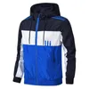 2023 New Hooded Coat Men's and Women's Thin Colored Casual Sports Jacket Outdoor Running Training Team Kit m6O1#