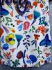 Designer Dress 2024 Summer New French Printed Dress Women's Short Sleeves Impossible Design