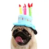 Dog Apparel 2024 Birthday Accessories Pet Hat Cake Personality Supply