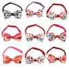 Hundebekleidung 50/100pcs Valentinstag Urlaub Liebe Herzschoner Krawatten Pet Puppy Cat Accessoires Pflegeprodukte liefert CH12