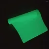 Adesivos de janela HTV brilham em transferência de calor verde escuro 10/12 polegadas 4 folhas de ferro para camisas adesivo artesanato filme papel