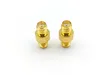 Other Networking Communications 100 Pcs Gold Plated Sma Female To Straight Rf Adapter Connector Drop Delivery Computers Otbjm