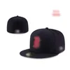 2024 Męski baseball Dodgers dopasowane wielkość czapki La Snapback Hats World Serie