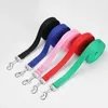 Dog Collars 1PC Colorful Pet Traction Rope Flexible Lead Leash Puppy Walking Training Cats Harness Collar Strap Belt