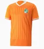 Ivoorkust 2023 2024 Ivoorkust nationaal team voetbalshirts DROGBA KESSIE ZAHA CORNET MANNEN thuis Maillot de foot voetbal man