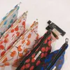 Storage Bags Make Up Cosmetic Bag Mini Cotton Floral Organizer For Women Children Lipstick Makeup Case Little Purse Coin Pouch