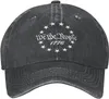 Ball Caps People 1776 Us Constitution Unisex Baseball Cap Cowboy Hat Denim Hats Dad Plain Sun Black