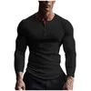 Men's T Shirts Men Clothing Elegant Fashion Printed High Quality Cotton O-Neck Long Sleeves Summer Blouse Sport Blusa Masculina