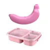 Square Square Snack Box Portable Banana Storage Owoc Owoce Strainę stołową Ochrona środowiska Dział Ochrony Środowiska