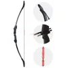 Bow Arrow Recurve Bow for Kids Take-down Bow for Outdoor Shooting Game 1pc Bow and 6pcs Arrows Set for Youth yq240327